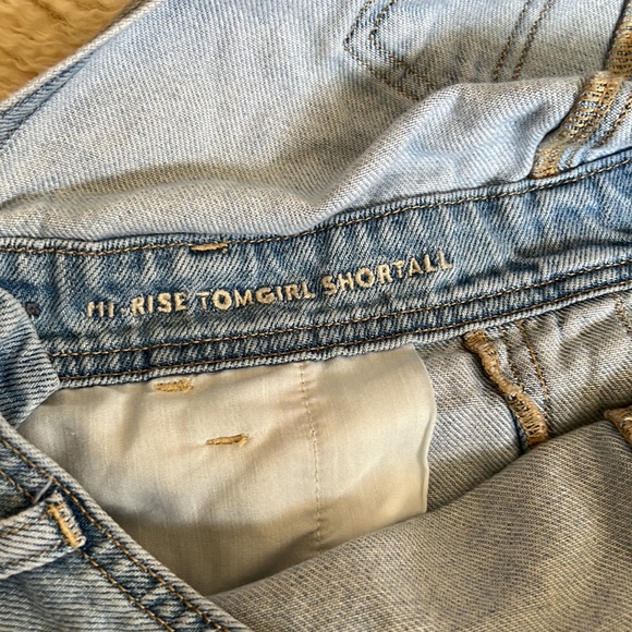 SOLD - American Eagle Hi-Rise Tomgirl Shortalls - Picture 7 of 9